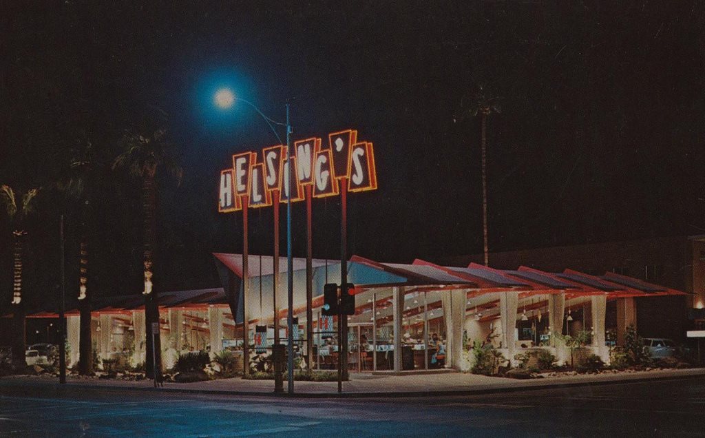 Old Phoenix at night