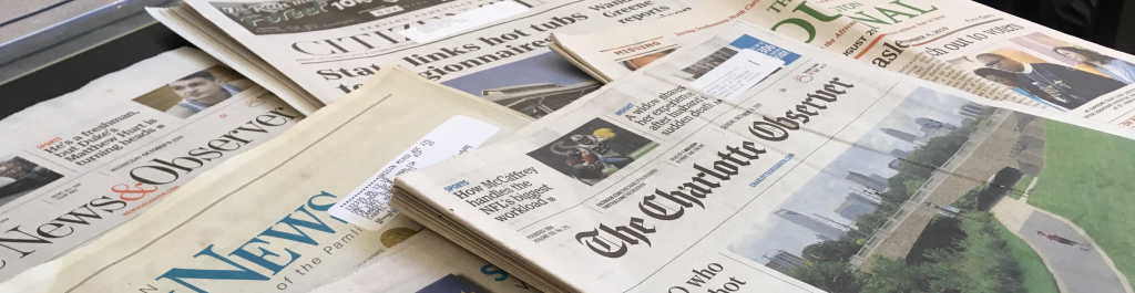 Writing off the news